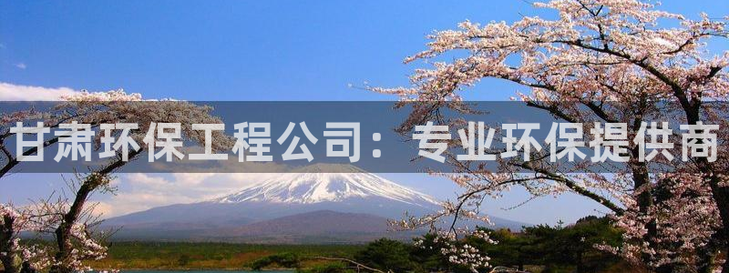彩名堂好用还是千里马好用：甘肃环保工程公司：专业环保提供商