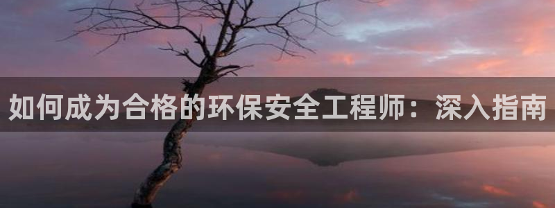 彩名堂是正规的公司吗：如何成为合格的环保安全工程师：深入指南