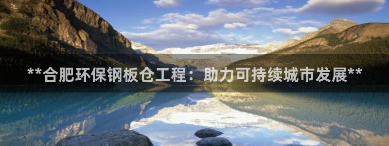 彩名堂3d：**合肥环保钢板仓工程：
