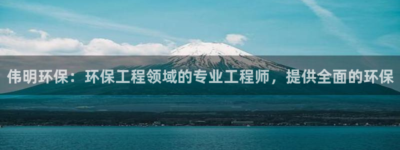 彩名堂怎么跟计划才不连挂：伟明环保：