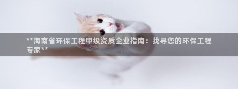 彩名堂免费计划亮点：**海南省环保工
